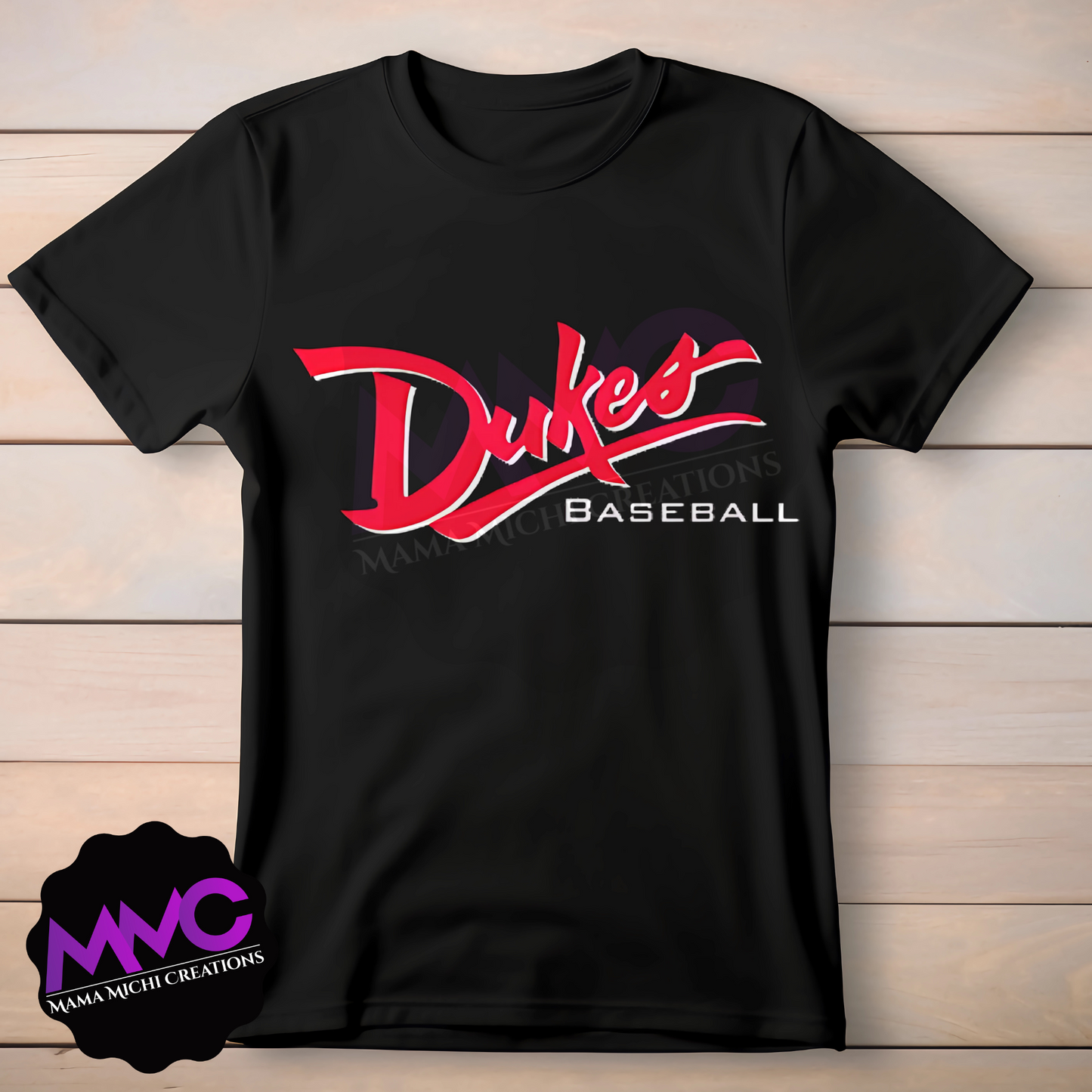 Dukes Baseball (Red)