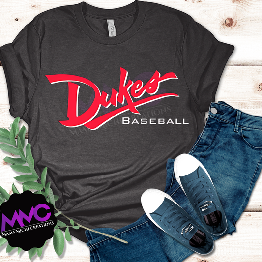 Dukes Baseball (Red)