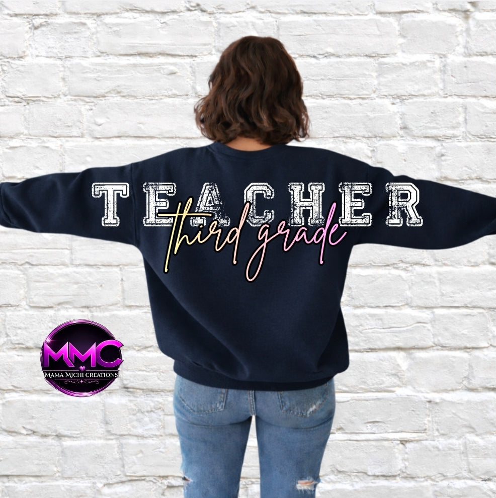 Oversized Sweater - Teacher