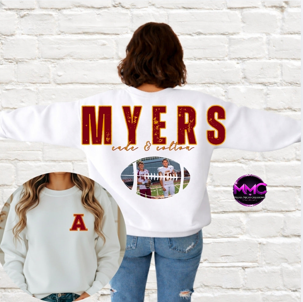 Sweater with Image - Any School/Team