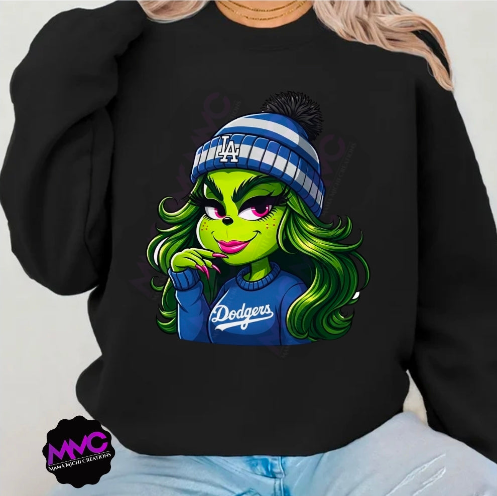 Cutesy Dodger Grinch