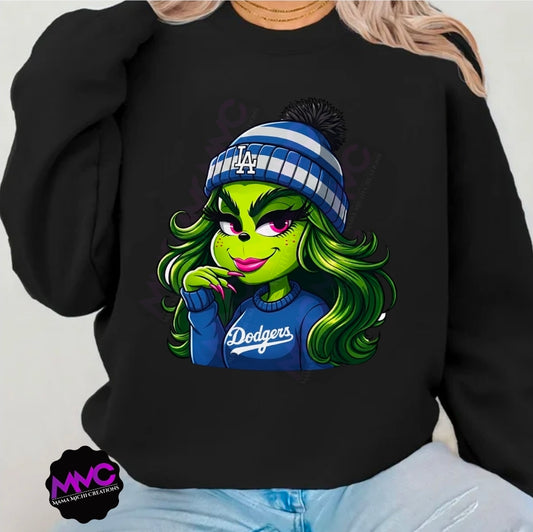 Cutesy Dodger Grinch